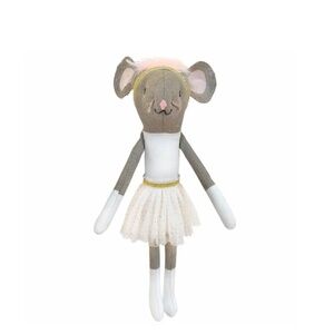 Set of 2 Oh Baby brand stuffed ballerina animals